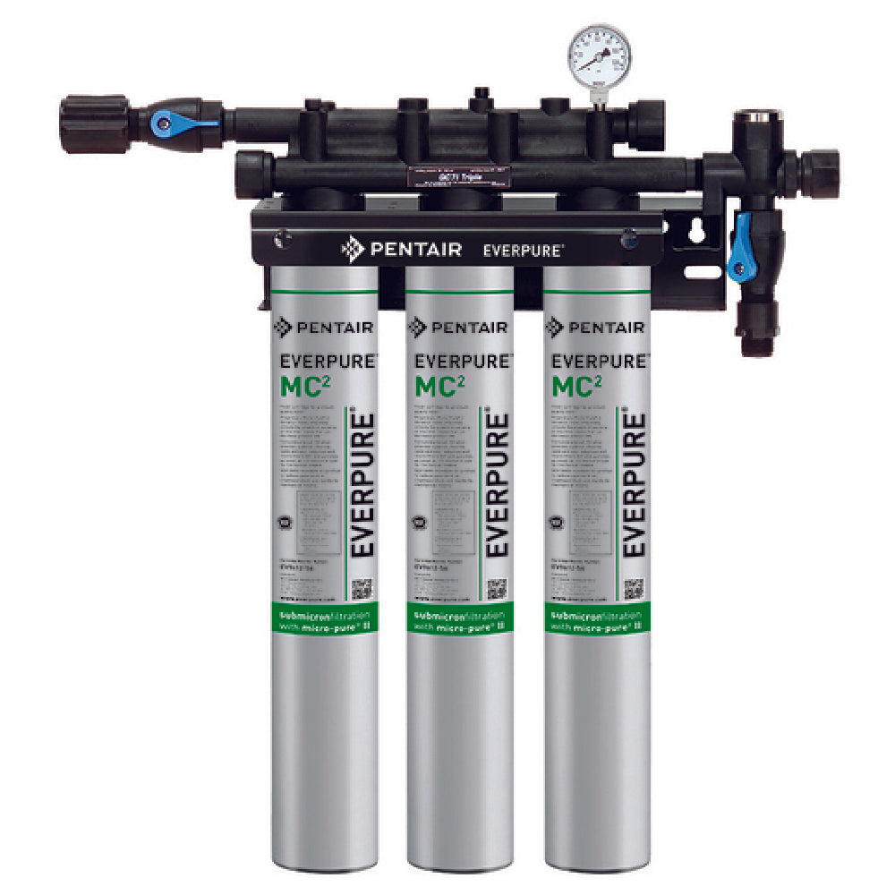 Everpure EV927503 - QC7I Water Filtration System, QC7I Triple - MC², Triple