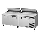 True Mfg. - General Foodservice TPP-AT2-93-HC~SPEC3 - SPEC SERIES® Pizza Prep, SPEC Package 3 Includes: Stainless Steel Cover