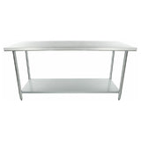 Empura Stainless WT3072 Empura STANDARD DUTY Work Table 30" X 72" No Backsplash