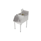 Perlick TSF18BS-RS - TSF Series Underbar Blender Station With 18 Gauge Stainless Steel Dump Sink