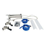 Empura E-KDD-TOWER-KIT-2 - Draft Beer Dispensing Tower Kit, Double Faucet, Compatible With E-KDD Draft Beer Dispensing Series