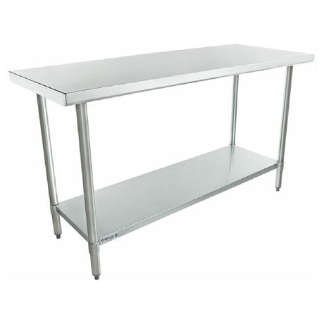 Stainless Steel Work Table with Undershelf for Empura Economy Work Table 24’’ X 60