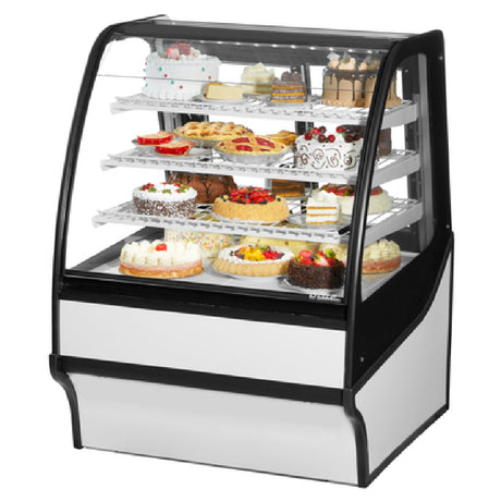 True Mfg. - Specialty Display TDM-R-36-GE/GE-W-W - Display Merchandiser, Refrigerated