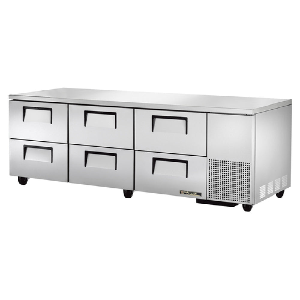 True Mfg. - General Foodservice TUC-93D-6-HC - Deep Undercounter Refrigerator, 33 - 38°F