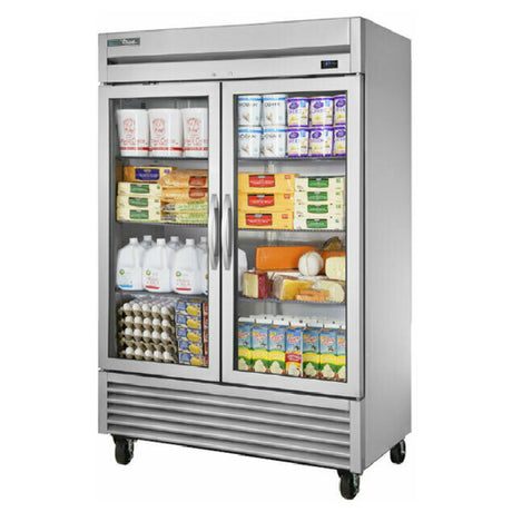 True Mfg. - General Foodservice T-49G-HC~FGD01 - Refrigerator, Reach-in, Two-section