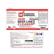 Marston Chemical 300190 Acid Beer Line Cleaner 32 Oz Heavy-duty Alkaline-based Beer Line Cleaning Solution