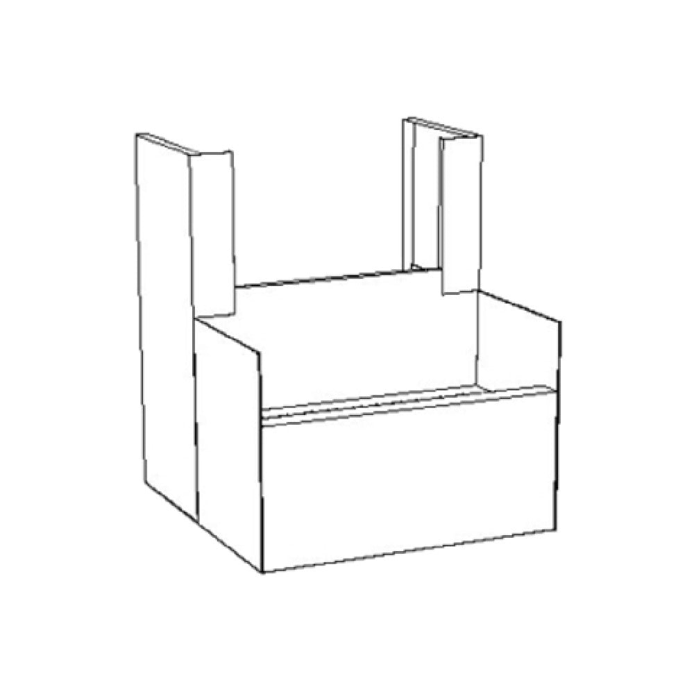 Perlick 7055A9 Underbar Beer Drainer 24"W X 18-9/16"D (TS Depth) For 4060A Series Space Saver Dispensing Heads