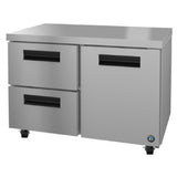 Hoshizaki UR48B-D2 - Steelheart Series Undercounter Refrigerator, Reach-in, Two-section