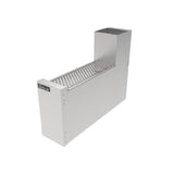 Perlick TSF6CO-DB - TSF Series Underbar Filler Section, 6"W X 24"D, Backsplash