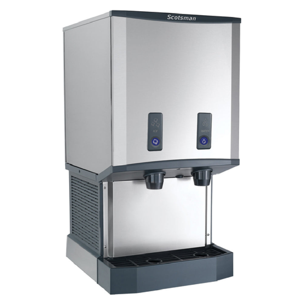 Scotsman HID540AB-1 - Meridian™ Ice & Water Dispenser, Push-button Dispensing, H2 Nugget Ice