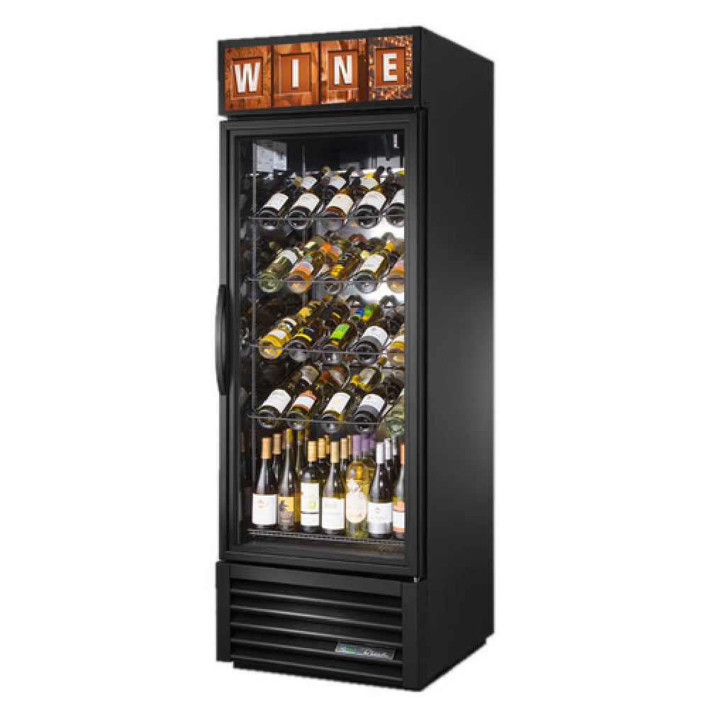 True Mfg. - General Foodservice GDM-23W-HC~TSL01_BL - Wine Merchandiser, One-section