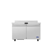 Atosa USA, Inc. AWR48SD - Worktop Refrigerator, 48-1/4"W X 30"D X 38-7/8"H, (2) Doors