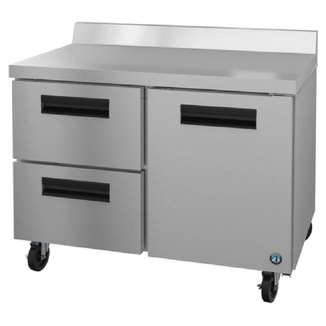 Hoshizaki WR48B-D2 - Steelheart Series Worktop Refrigerator, Reach-in, Two-section