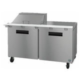 Hoshizaki SR60B-12M - Steelheart Series Mega Top Refrigerator, Reach-in, Two-section