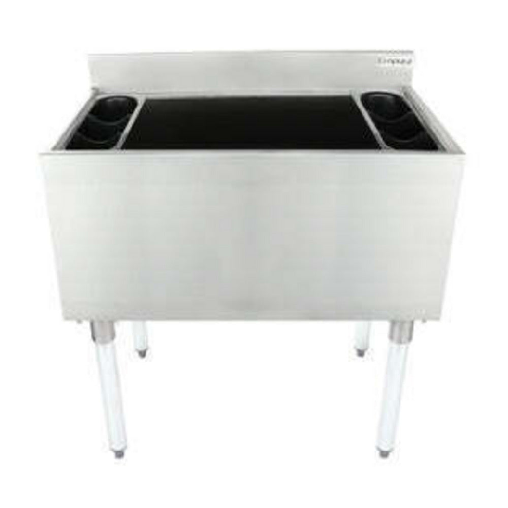 Empura EIB1830 - Underbar Ice Bin, 30"W X 18.5"D X 32.98"H, 3" Backsplash