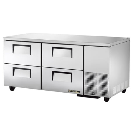 True Mfg. - General Foodservice TUC-67D-4-HC - Deep Undercounter Refrigerator, 33 - 38°F