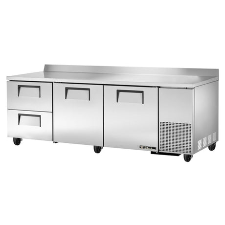 True Mfg. - General Foodservice TWT-93D-2-HC - Deep Work Top Refrigerator, Three-section
