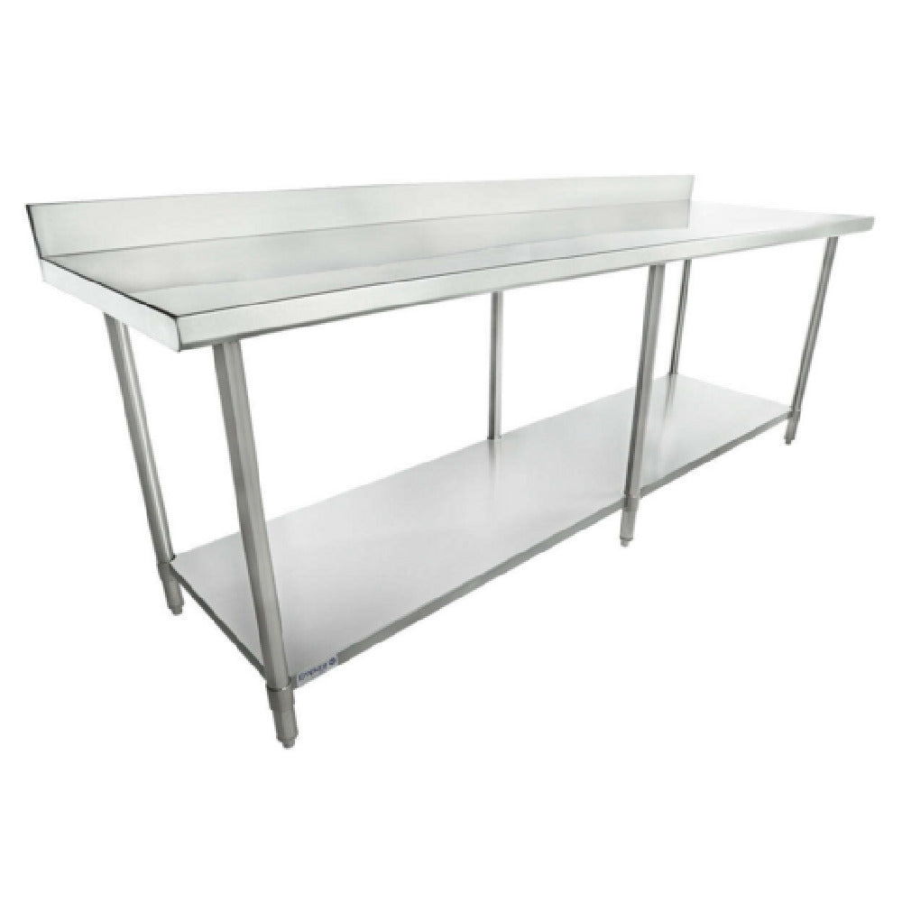 Empura Stainless SWT4B3096 Work Table 96"W X 30"D X 35"H Super Duty 4