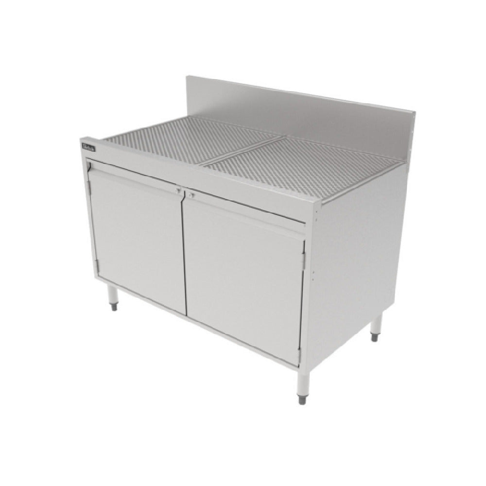 Perlick TSF42SC - Underbar Storage Cabinet 42"W X 24"D, 4" Or 6"H Backsplash With 1" Return At Top
