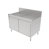 Perlick TSF42SC - Underbar Storage Cabinet 42"W X 24"D, 4" Or 6"H Backsplash With 1" Return At Top