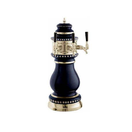 Perlick 4054BL2B - Torino Draft Beer Tower, Countertop, 9-7/8" Diameter X 26-7/8"H