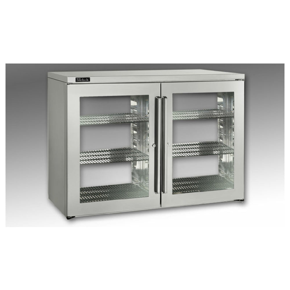 Perlick PTR48 Pass-Thru Refrigerated Back Bar Cabinet Two-section 48"W