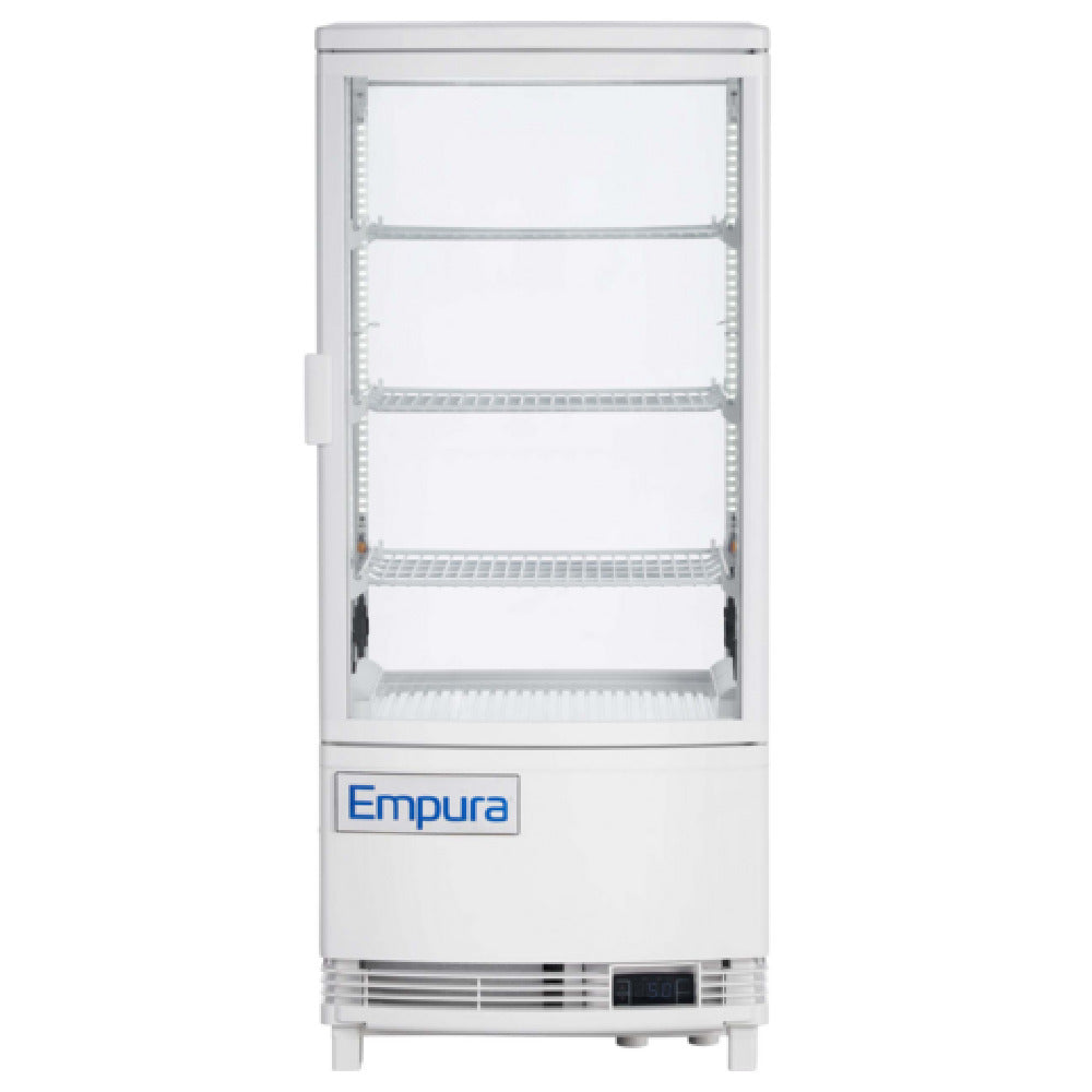 Empura E-RDC-17W-2D - Refrigerated Display Case, Countertop 16.9"W × 16.6"D × 38.9"H