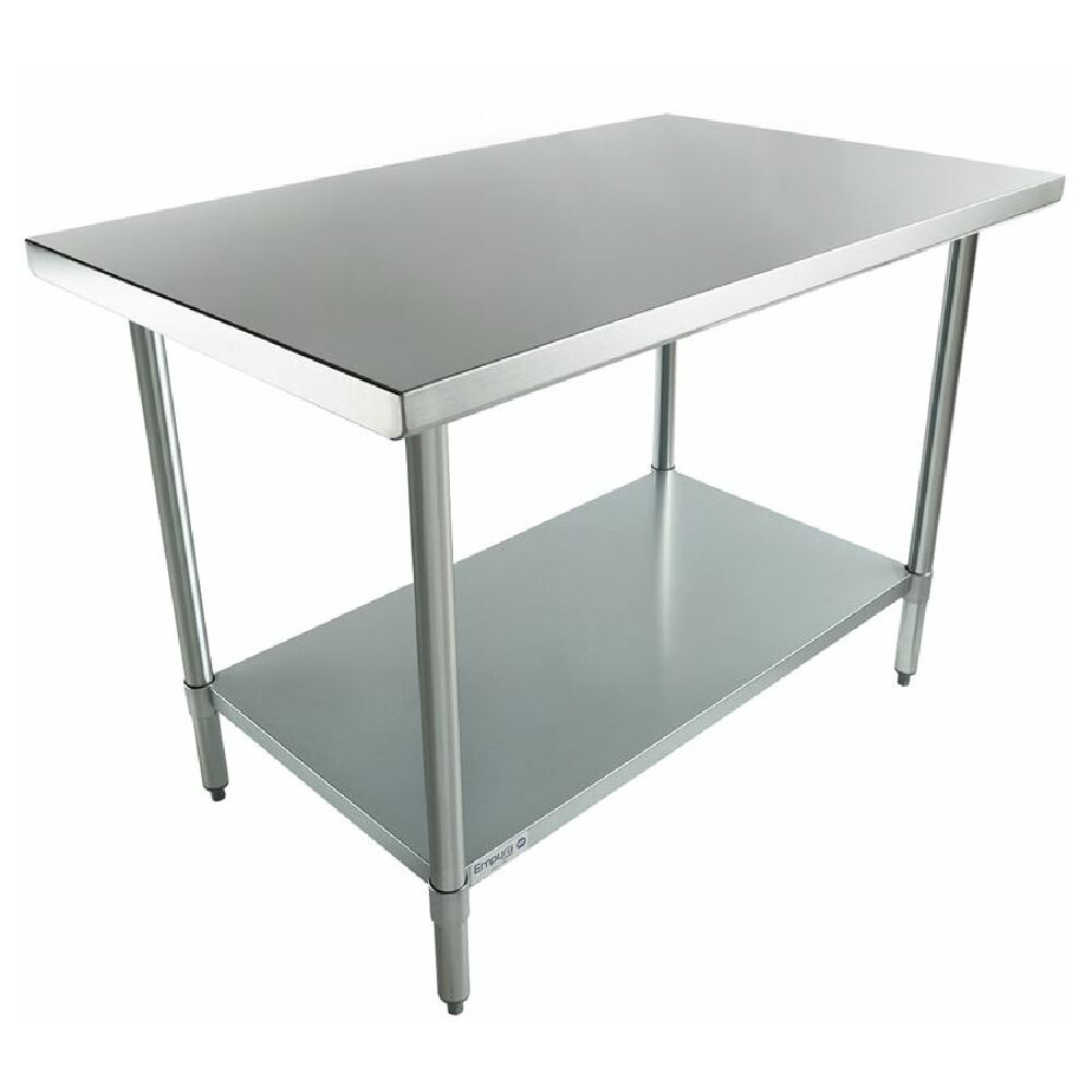 Empura Stainless WT3048 Empura STANDARD DUTY Work Table 30" X 48" No Backsplash