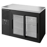 True Mfg. - Premier Bar TBR48-RISZ1-L-B-11-1 - Refrigerated Back Bar Cooler, Two-section