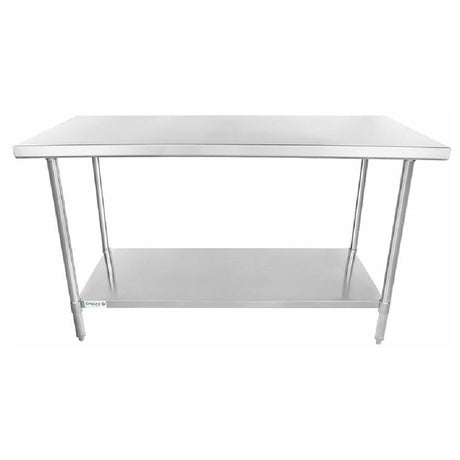 Stainless Steel Empura Super Duty Work Table 30’’ X 60’’ with Undershelf and Four Legs