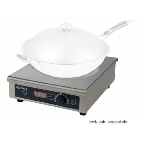 Empura Stainless IND-WOK208V Wok Induction Cooker with digital display and control dial