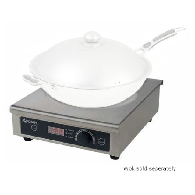 Empura Stainless IND-WOK208V Wok Induction Cooker Range Single Countertop Electric Ceramic Glass Top