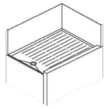 Perlick TS90RIC - TS Series Underbar Inside Corner Drainboard, 24"W X 18-9/16"D, Drainboard Top