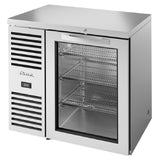 True Mfg. - Premier Bar TBR36-RISZ1-L-S-G-1 - Refrigerated Back Bar Cooler, One-section