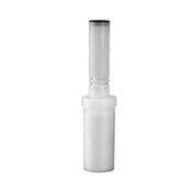 White plastic sprinkler head with nozzle on Everpure EV979942 SS-XL ScaleStick Water Filter