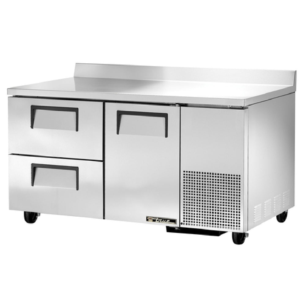 True Mfg. - General Foodservice TWT-60-32D-2-HC - Deep Work Top Refrigerator, Two-section