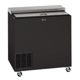 Perlick BC48RT-BS-STK - (QuickShip) Bottle Cooler, Flat Top, 48” W