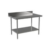 Atosa USA, Inc. ST2472ECB4 - MixRite Work Table, 72"W X 24"D X 38"H, 4" Backsplash