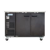 Empura E-KBB60-2-27 - Back Bar Cooler, 2 Swing Solid Doors, 58 3/4"W X 27 5/8"D X 42 1/2"H