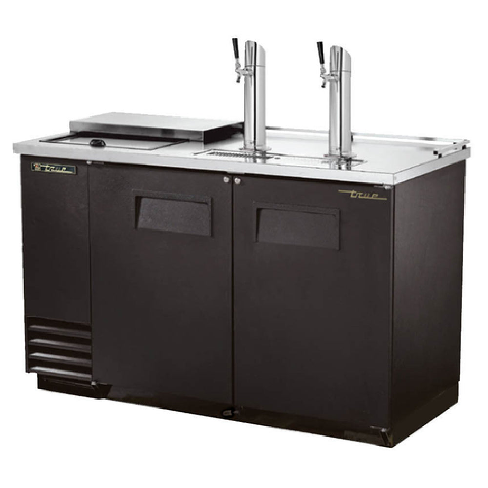 True Mfg. - General Foodservice TDD-2CT-HC - Club Top Draft Beer Cooler, (2) 1/2 Keg Capacity