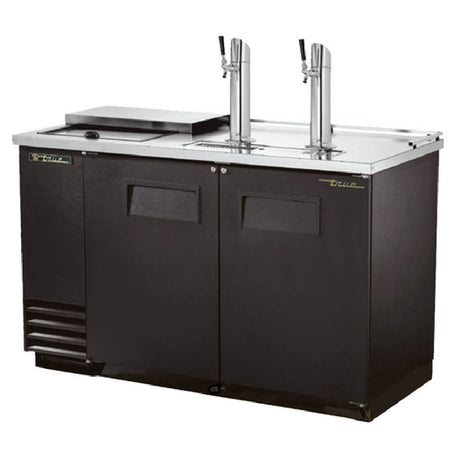 True Mfg. - General Foodservice TDD-2CT-HC - Club Top Draft Beer Cooler, (2) 1/2 Keg Capacity
