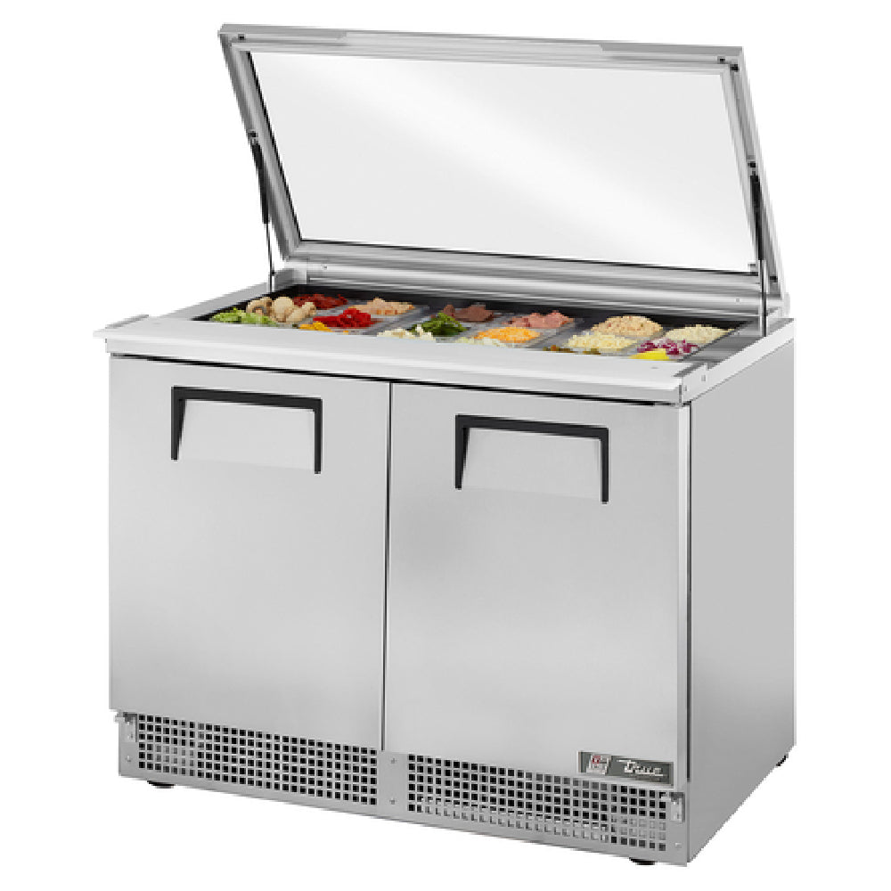True Mfg. - General Foodservice TFP-48-18M-HC~FGLID - Sandwich/Salad Unit, Two-section