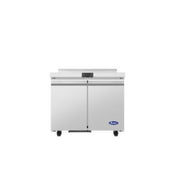 Atosa USA, Inc. AWF36SD - Worktop Freezer, 36-3/8"W X 30"D X 38-7/8"H, (2) Doors