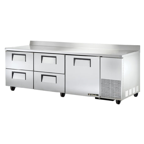 True Mfg. - General Foodservice TWT-93D-4-HC - Deep Work Top Refrigerator, Three-section