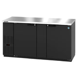 Hoshizaki BB69 - Refrigerated Back Bar Cooler, Reach-in, Two-section
