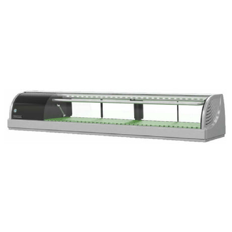 Hoshizaki HNC-150BA-L-SLH - Refrigerated Display/Sushi Case, Countertop, 59-1/10"W X 13-3/5"D X 11"H