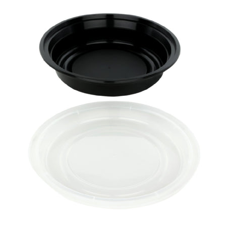 Empura RSL-923 - Microwavable Togo Container, 7.28"W X 7.28"D X 1.6"H, 24 Oz Capacity
