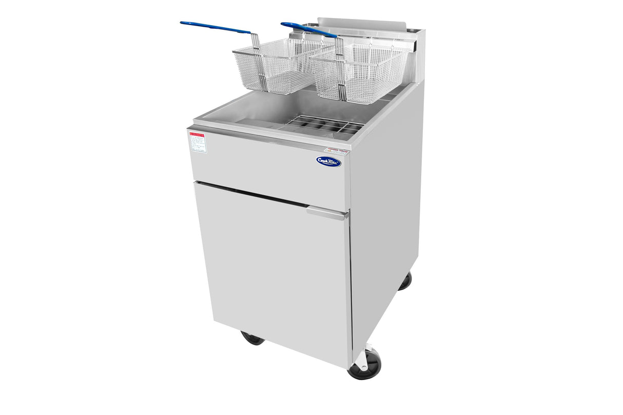 Atosa ATFS-75ES-NG Deep Fryer Natural Gas Floor Model
