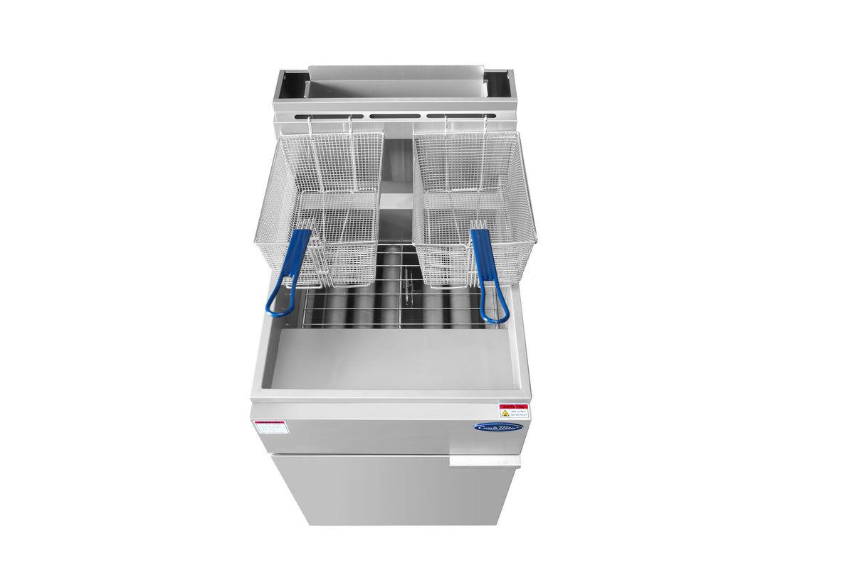 Atosa ATFS-75ES-NG Deep Fryer Natural Gas Floor Model
