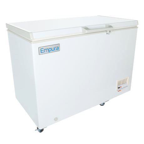 Empura Refrigeration E-CF-11 Solid Lid Chest Freezer 47.05"W X 28.94"D X 33.27"H 11 Cu. Ft. Capacity